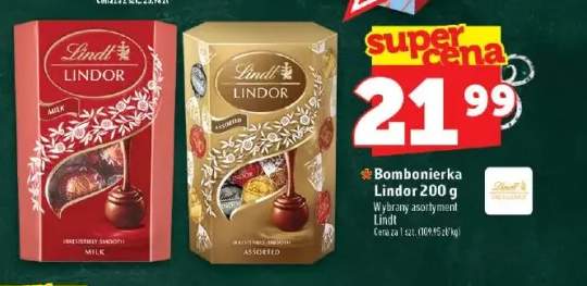 Bombonierka Lindor Lindt