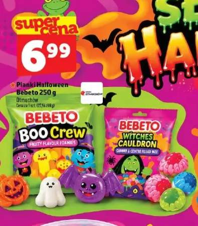 Pianki Halloween Bebeto