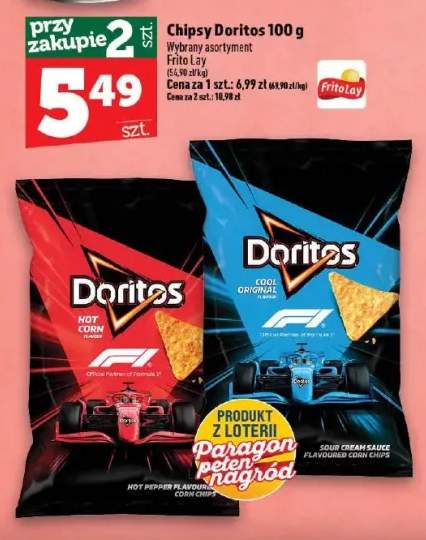 Chipsy Doritos Hot Corn +1 wariant