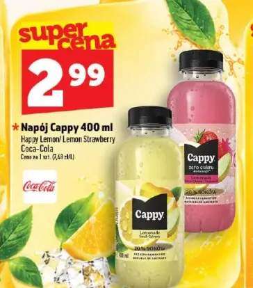 Napój Cappy Happy Lemon +1 wariant