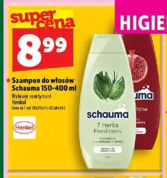 Szampon do włosów Schauma 7 Herbs Freshness +1 wariant