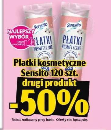 Płatki kosmetyczne Sensito