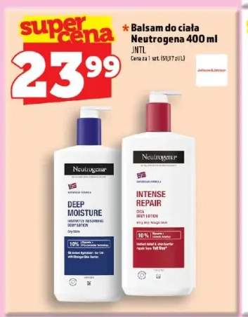 Balsam do ciała Neutrogena Deep Moisture +1 wariant