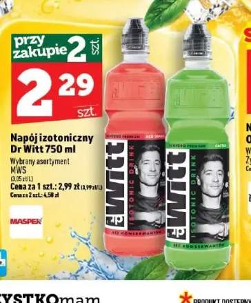 Napój izotoniczny Dr Witt Red Orange +1 wariant