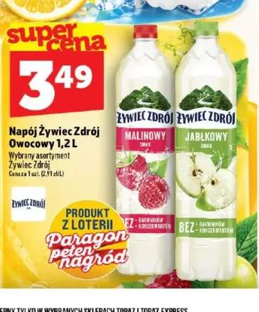 Napój Żywiec Zdrój owocowy malinowy +1 wariant