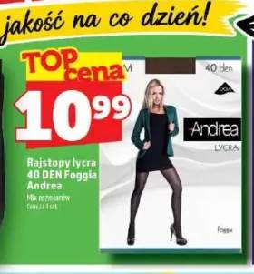 Rajstopy lycra 40 DEN Foggia Andrea
