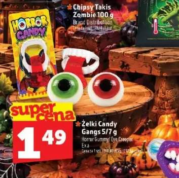 Żelki Candy Gangs Eye Creeper +1 wariant