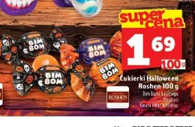 Cukierki Halloween Roshen Bim Bom +1 wariant