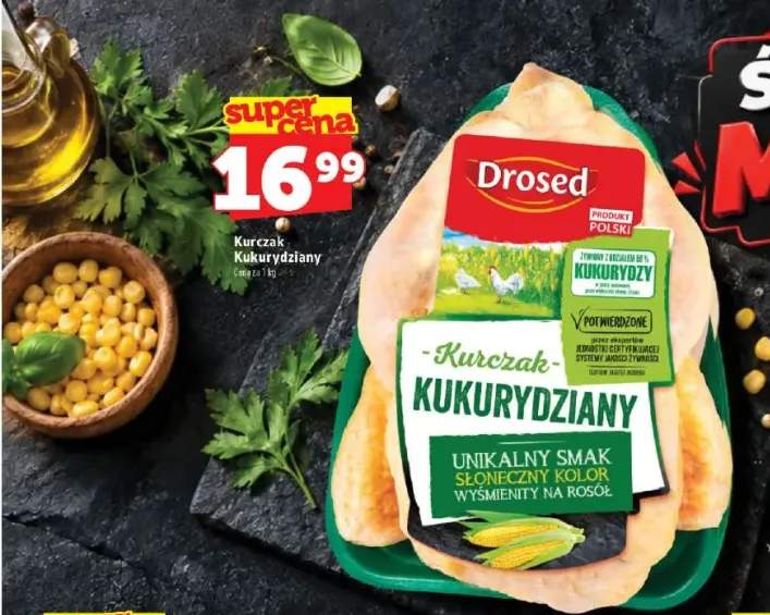 Kurczak kukurydziany Drosed