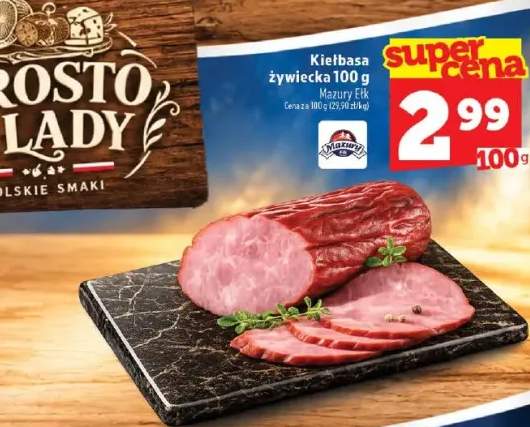 Kiełbasa żywiecka Mazury Ełk