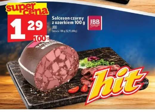 Salceson czarny z ozorkiem JBB