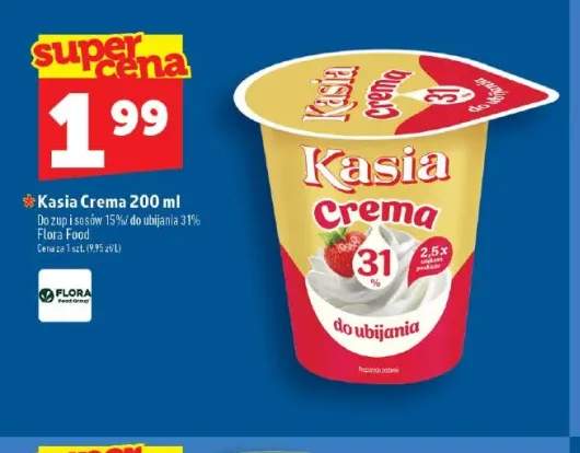 Kasia Crema do zup i sosów 15% +1 wariant