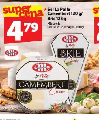Ser La Polle Camembert Mlekovita +1 wariant