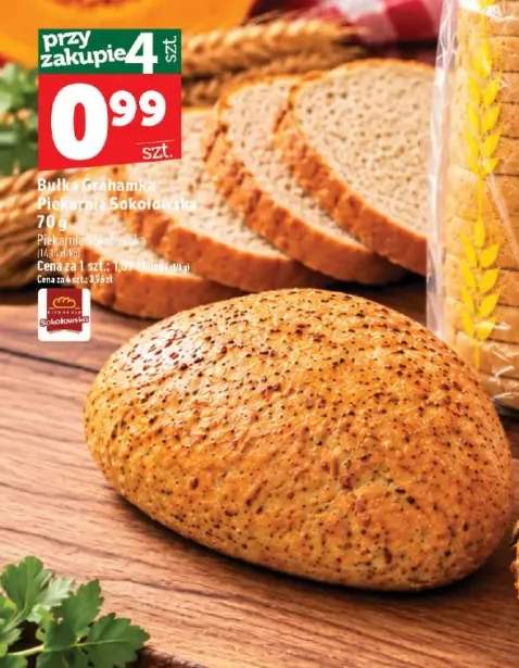 Bułka grahamka Piekarnia Sokołowska