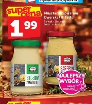 Musztarda sarepska Spiżarnia Dworska +1 wariant