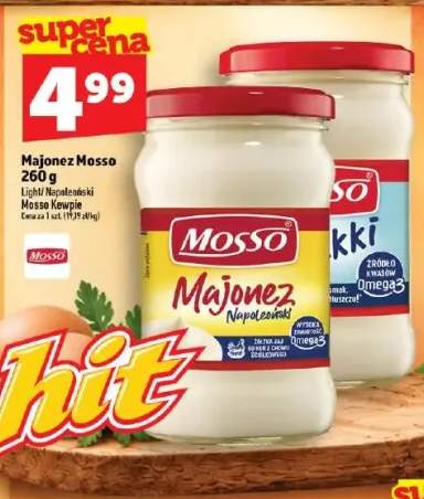 Majonez Mosso light +1 wariant