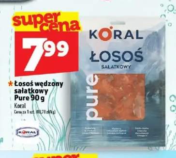 Łosoś wędzony sałatkowy Pure