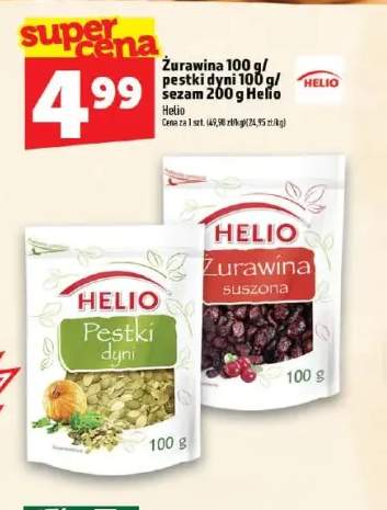 Żurawina Helio +2 warianty