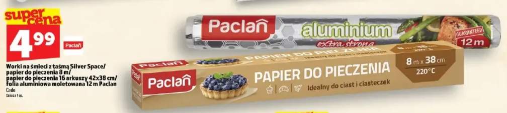 Worki na śmieci z taśmą Silver Space Paclan +3 warianty