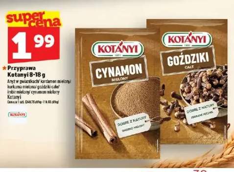 Przyprawa Kotányi anyż w gwiazdkach +5 wariantów