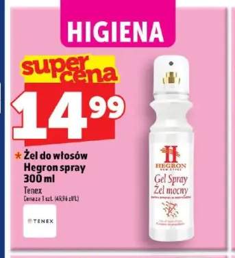 Żel do włosów Hegron spray