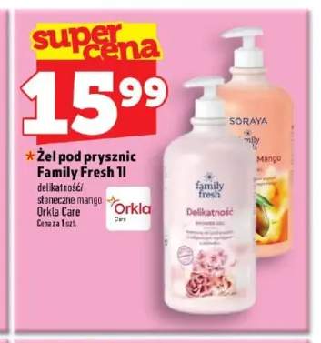 Żel pod prysznic Family Fresh delikatność +1 wariant