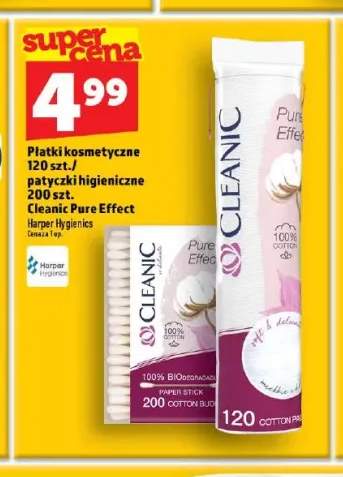 Patyczki higieniczne 200 szt. Cleanic Pure Effect +1 wariant