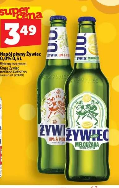 Piwo bezalkoholowe Napój piwny Żywiec Melonżada +1 wariant