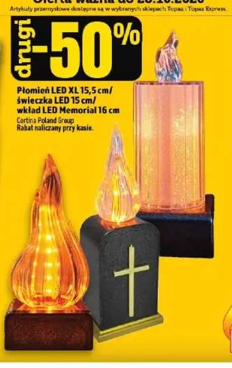 Płomień LED Xl 15,5 cm Cortina Poland Group +2 warianty