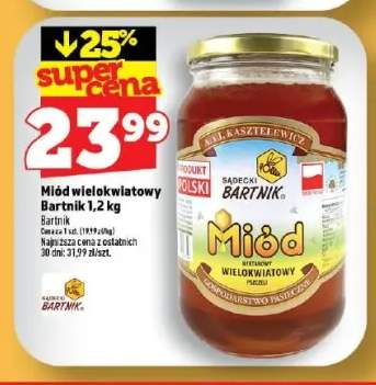 Miód wielokwiatowy Sądecki Bartnik