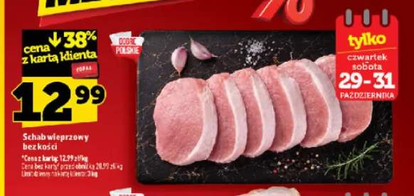 Schab wieprzowy bez kości
