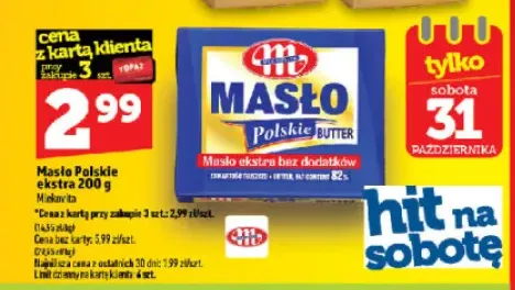 Masło Polskie ekstra Mlekovita