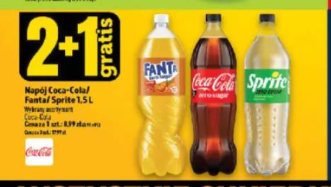 Napój gazowany Coca-Cola +2 warianty