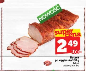 Boczek po węgiersku Pekpol