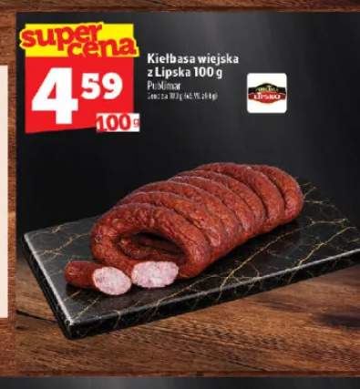 Kiełbasa wiejska z Lipska Publimar