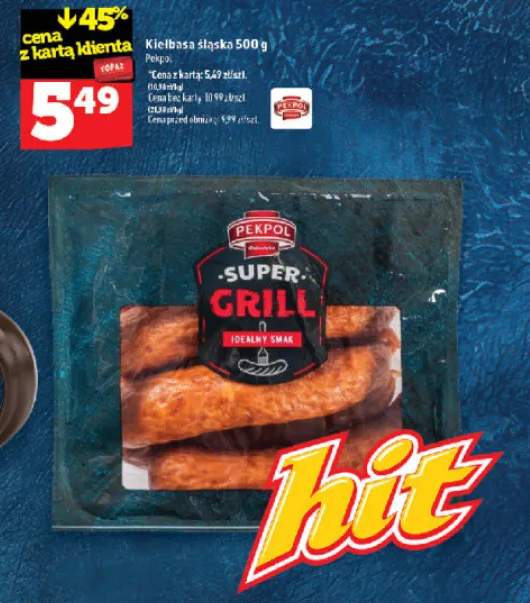 Kiełbasa śląska 500 g Pekpol