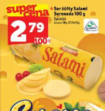 Ser żółty Salami Serenada