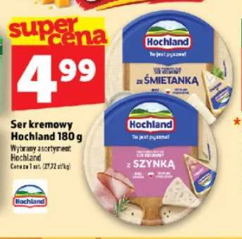 Ser kremowy ze śmietanką Hochland +1 wariant