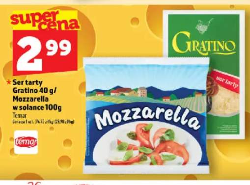 Ser tarty Gratino +1 wariant