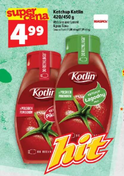 Ketchup pikantny Kotlin +1 wariant