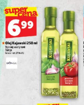 Olej rzepakowy Kujawski z pomidorami, czosnkiem i bazylią +1 wariant