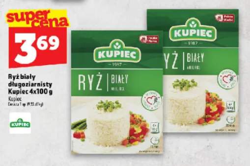 Ryż biały długoziarnisty Kupiec