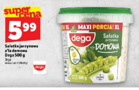 Sałatka jarzynowa a'la domowa Dega