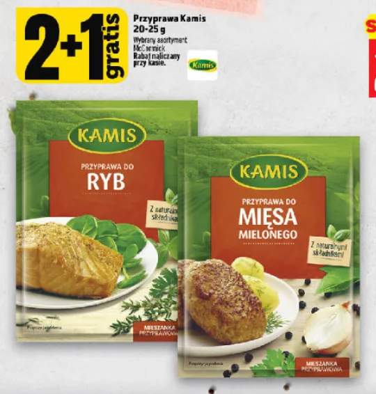 Przyprawa do ryb Kamis +1 wariant