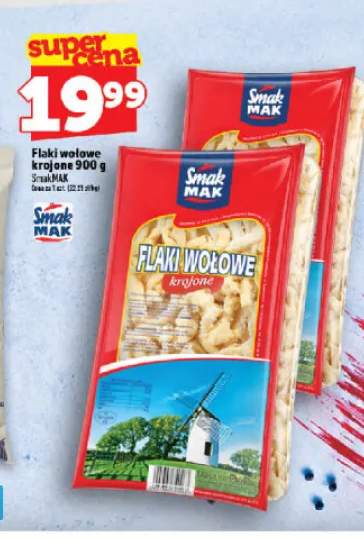 Flaki wołowe krojone SmakMAK