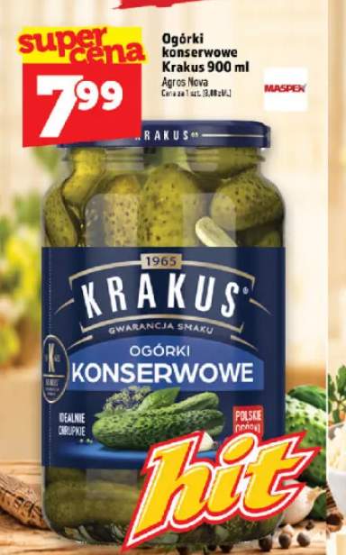 Ogórki konserwowe Krakus