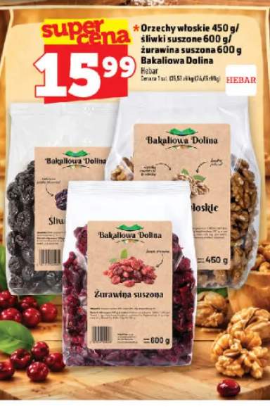 Śliwki suszone Bakaliowa Dolina +2 warianty