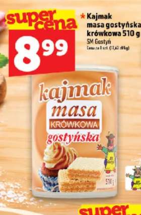 Kajmak masa gostyńska krówkowa SM Gostyń