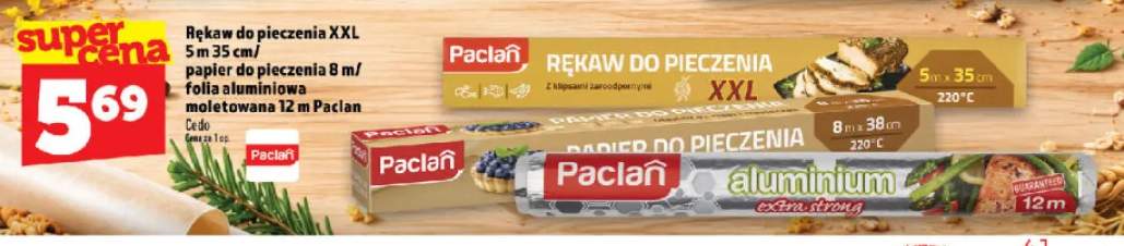 Rękaw do pieczenia XXL Paclan +2 warianty
