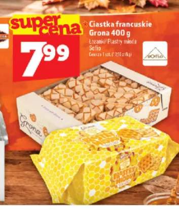 Ciastka francuskie Grona Łazanki +1 wariant